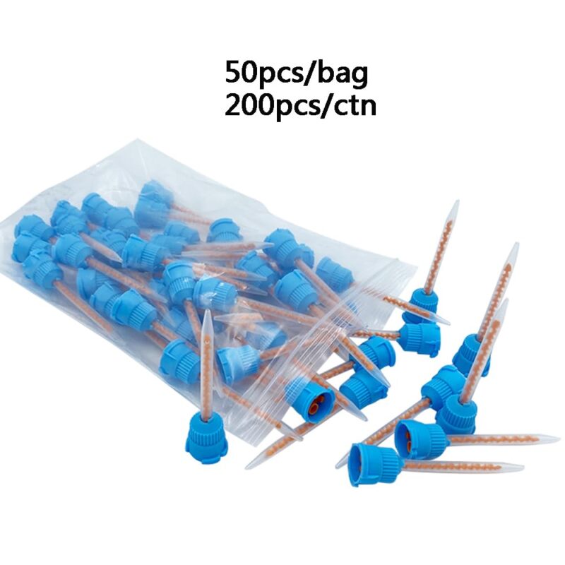 EZ Dental Mixing Tips for Dental Impression Mixing- 50Pcs, Yellow - Image 12