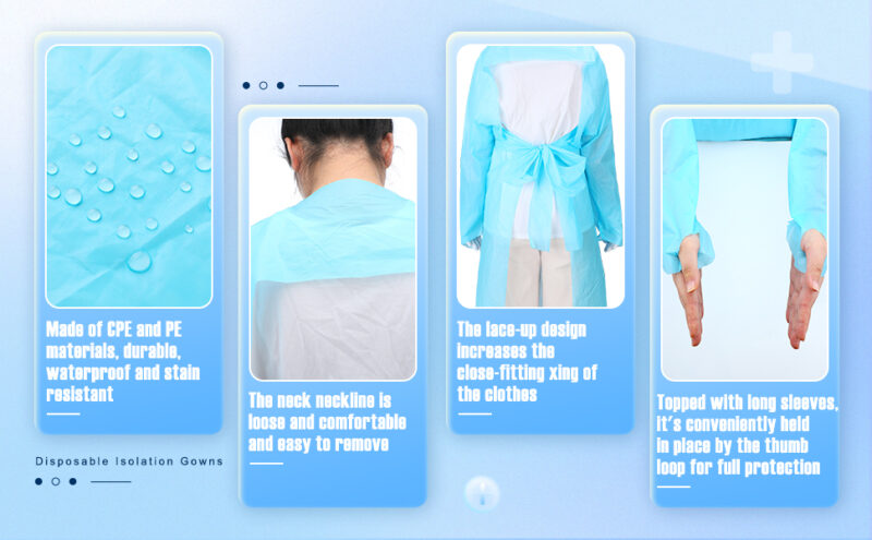EZ Smile Disposable Protective Gowns – 10 Pack - Image 10
