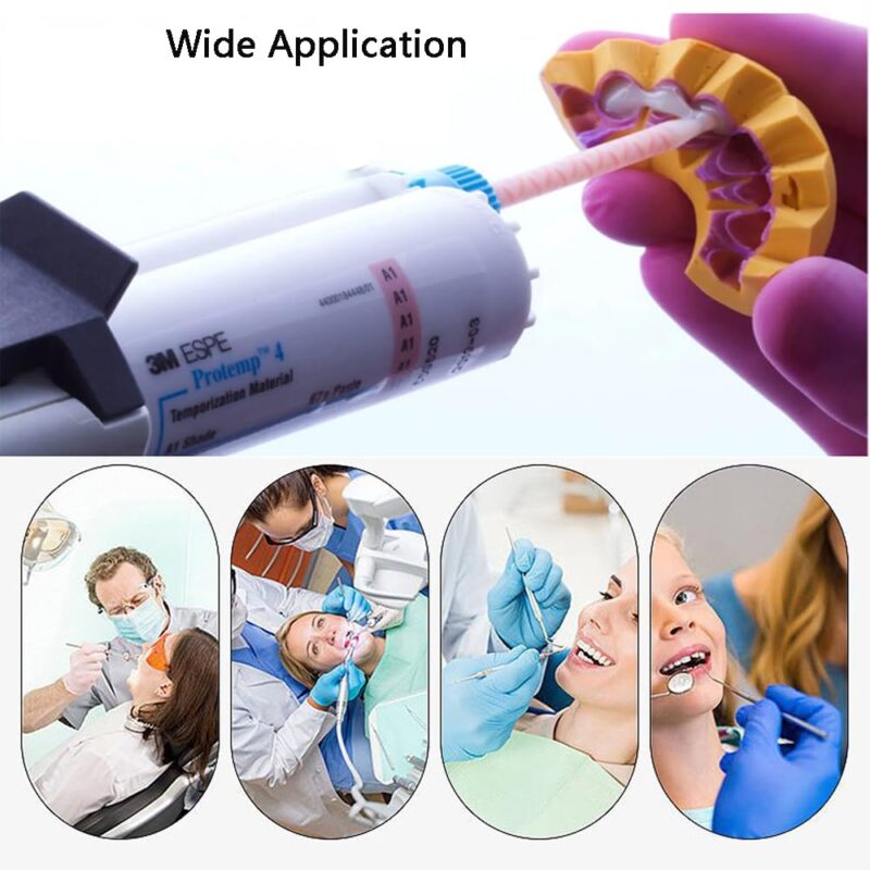 EZ Dental Mixing Tips for Dental Impression Mixing- 50Pcs, Yellow - Image 7