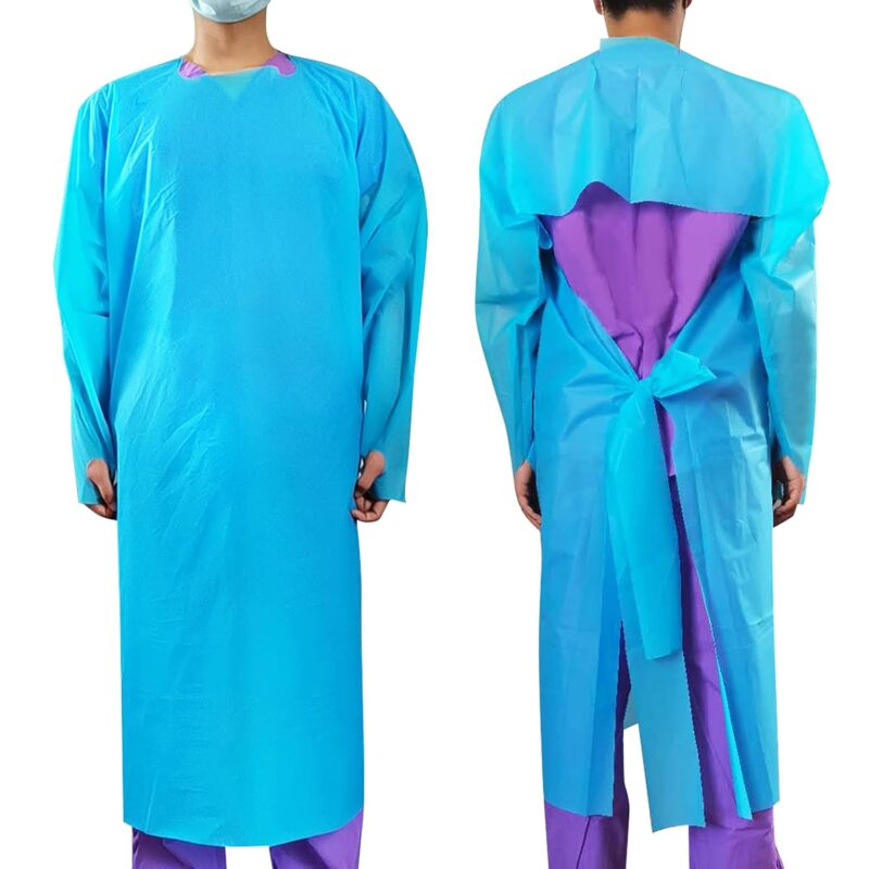 Overhead Cover polyethylene Gown - 10 Pcs - Image 11