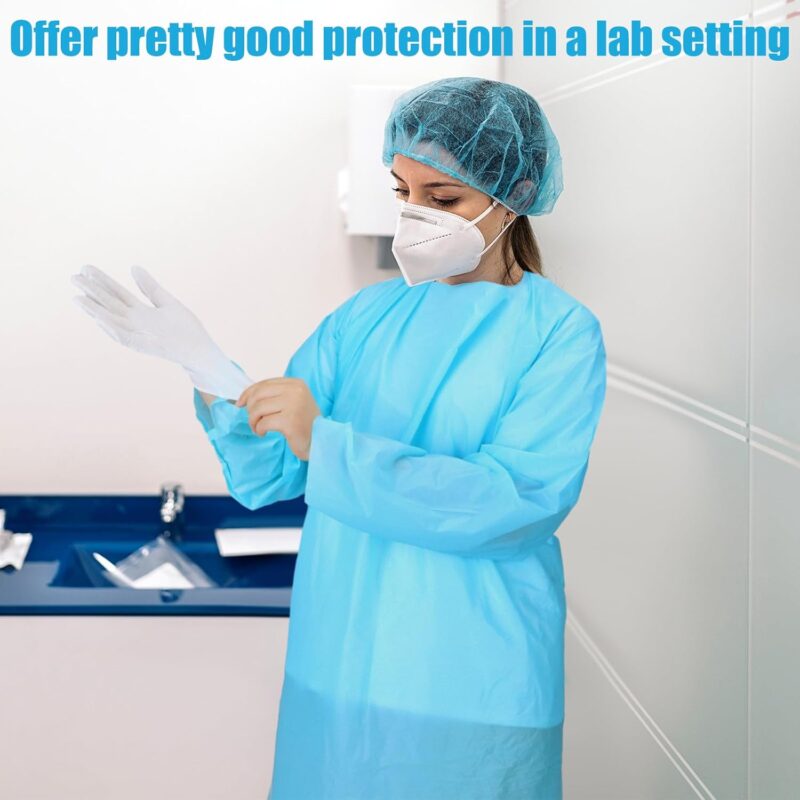 Overhead Cover polyethylene Gown - 10 Pcs - Image 9