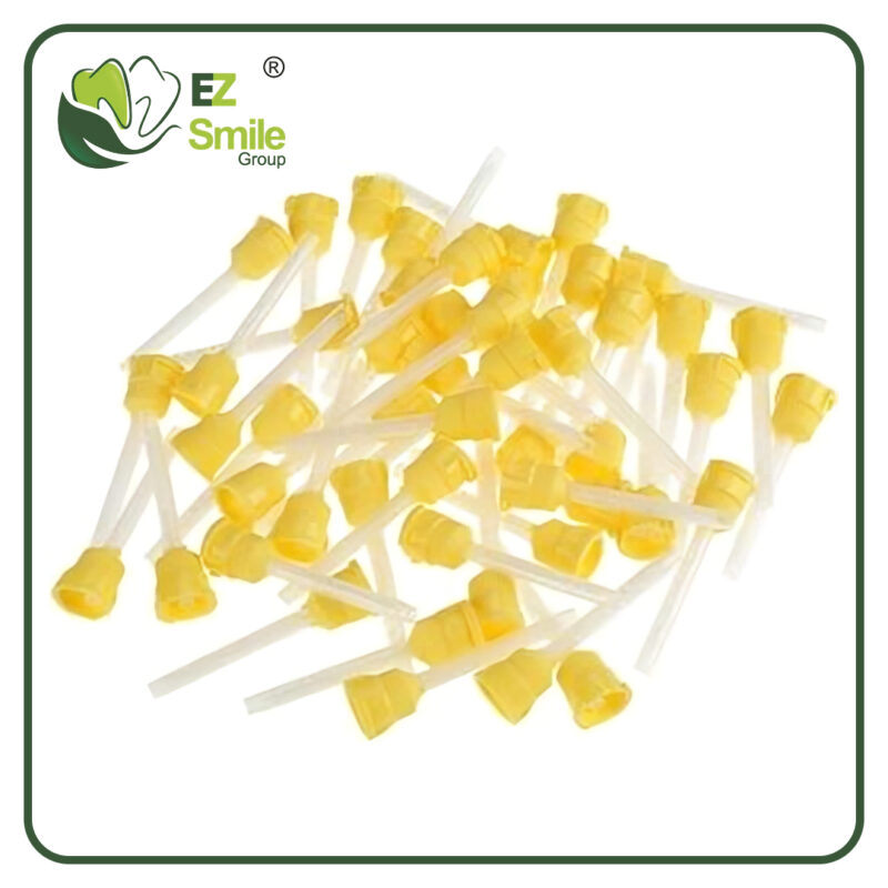 EZ Yellow Dental Mixing Tips – 100 Pcs