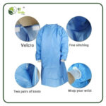 AAMI Level 3 Blue Gowns 10/Pcs