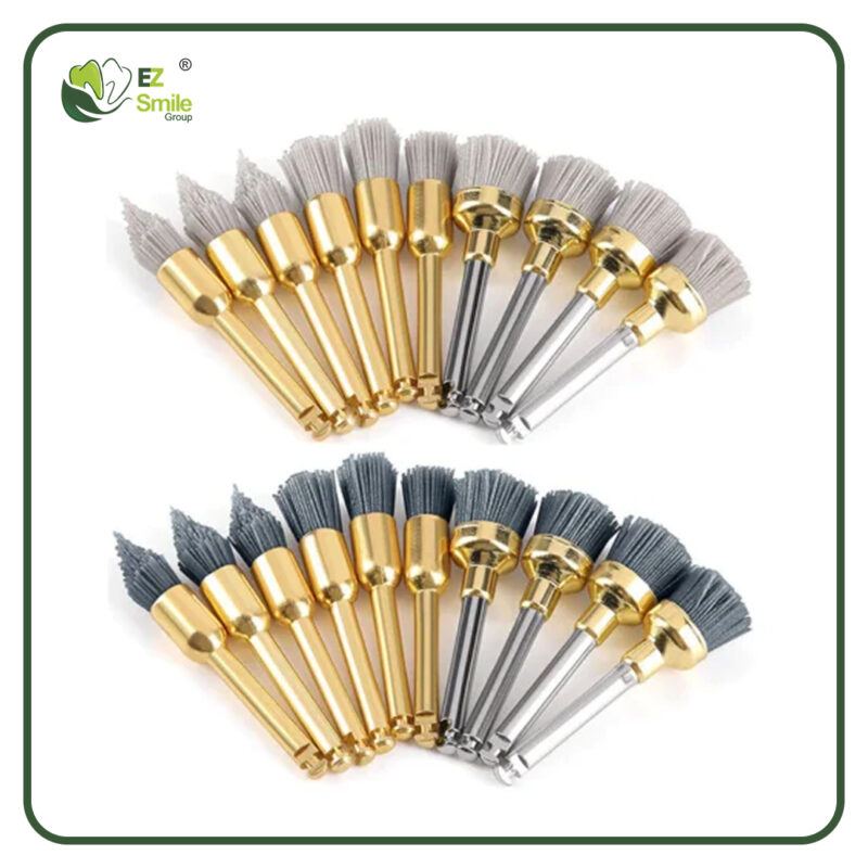 Dental Prophy Brush Bristle Bowl- Pointed Latch