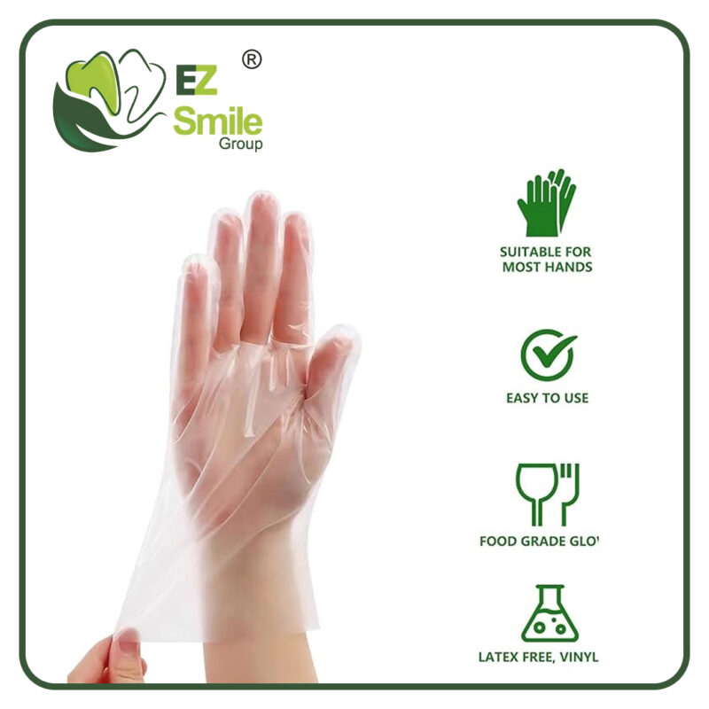 Disposable All Propose Prep Gloves - 500Pcs
