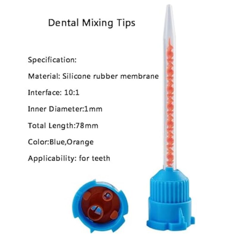 EZ Dental Mixing Tips for Dental Impression Mixing- 50Pcs, Yellow - Image 19