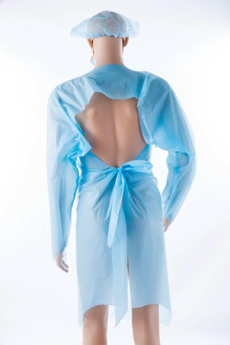 Overhead Cover polyethylene Gown - 10 Pcs - Image 2