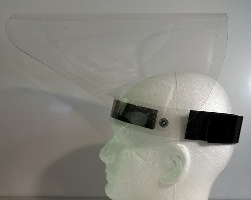 Flip-up Face Shield | Reusable | PPE - Image 3