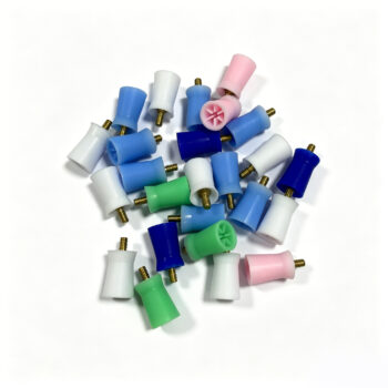 EZ Smile dental polishing cups, prophy and restorative polishing system, screw type