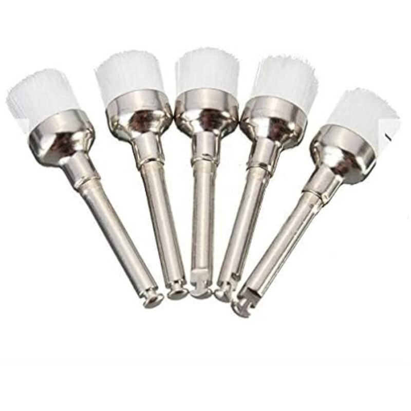 EZ Dental Prophy Brush, Latch type, Low-speed, White 100PCS - Image 2