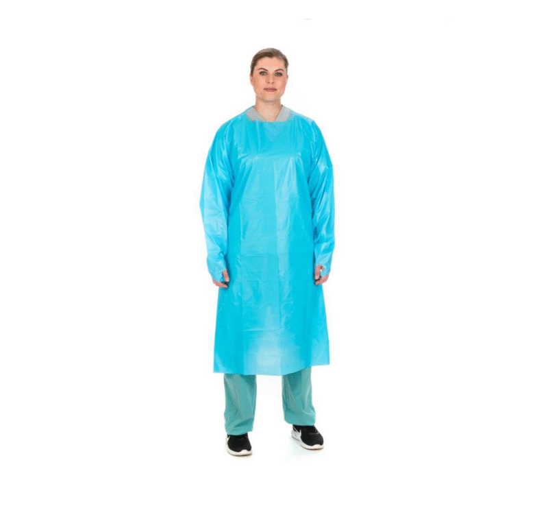 Overhead Cover polyethylene Gown - 10 Pcs - Image 13