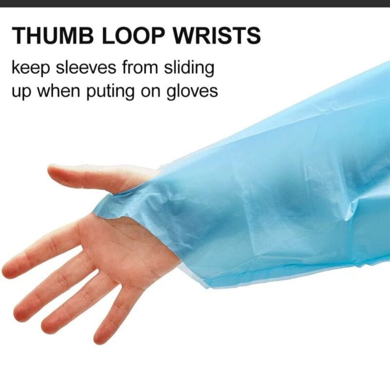 Overhead Cover polyethylene Gown - 10 Pcs - Image 3