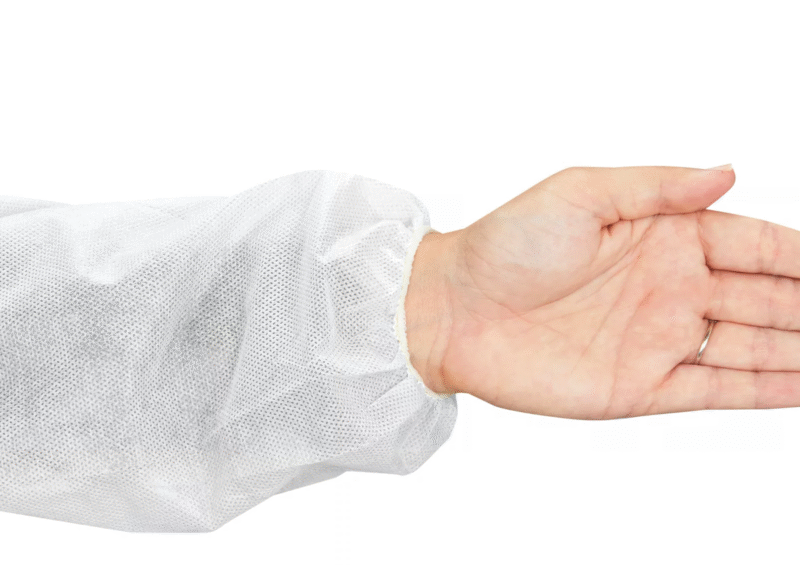 Disposable polypropylene Isolation,Protection Gowns - White 10Pcs/Pack - Image 5