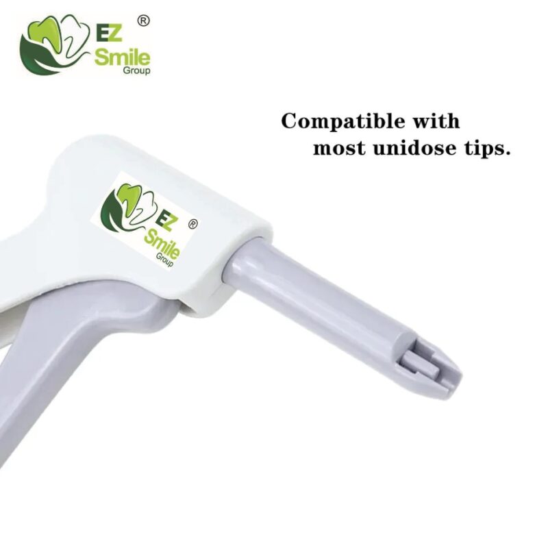 Dental composite gun dispenser