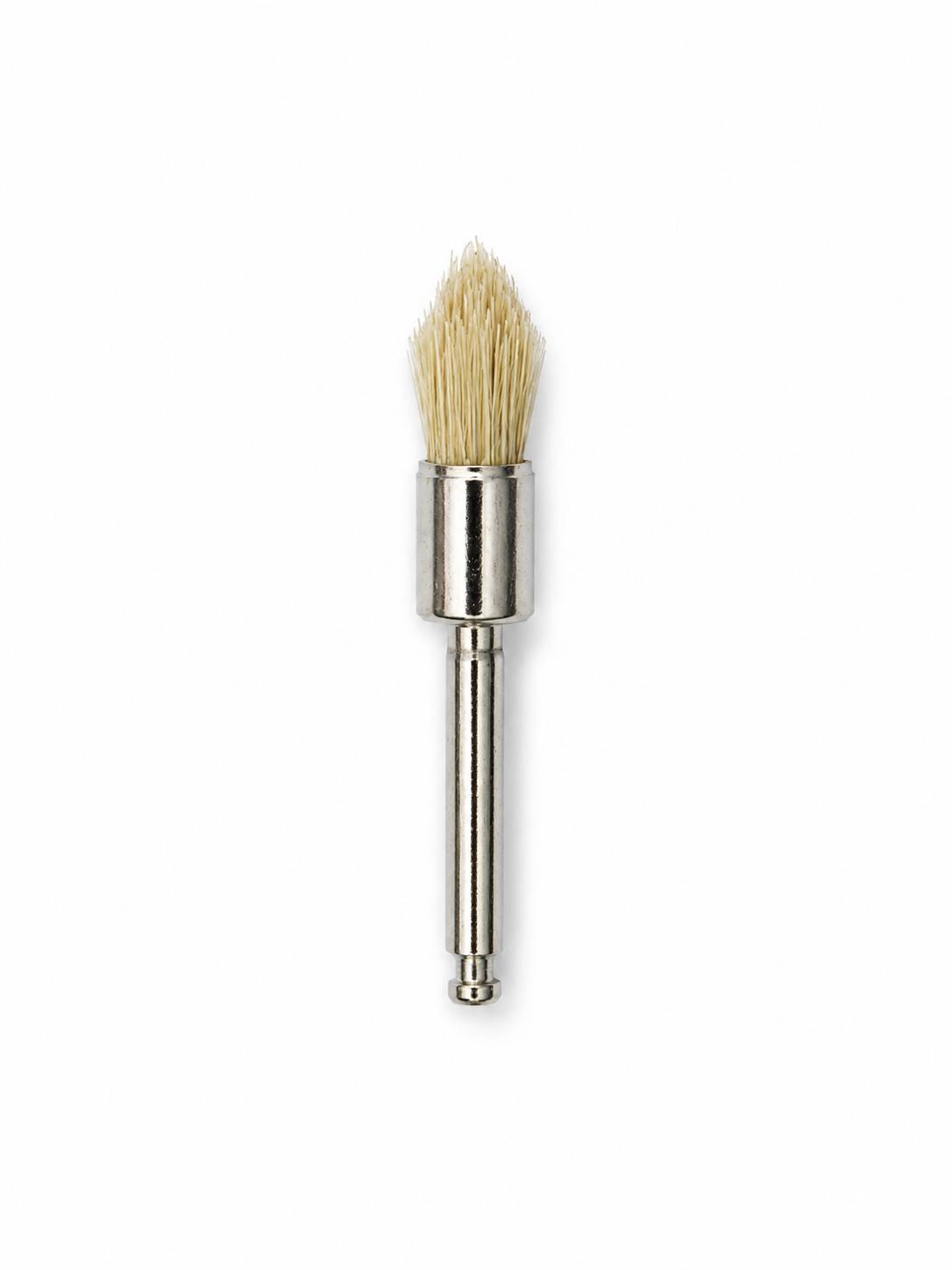 EZ Smile Latch-Type Natural Bristle Prophy Brush –Pointed- Disposable RA Dental Polishing Brush for Professional Teeth Cleaning (100 Pack) (Copy)