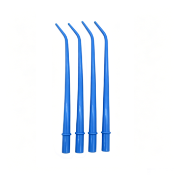 EZ Smile Surgical Aspirating Tips Disposable Dental Suction Tips blue