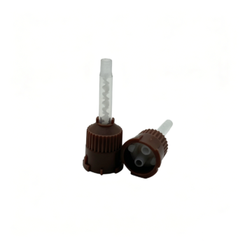 1:1 Brown Dental Mixing Tips 35mm Dental Automix Tip