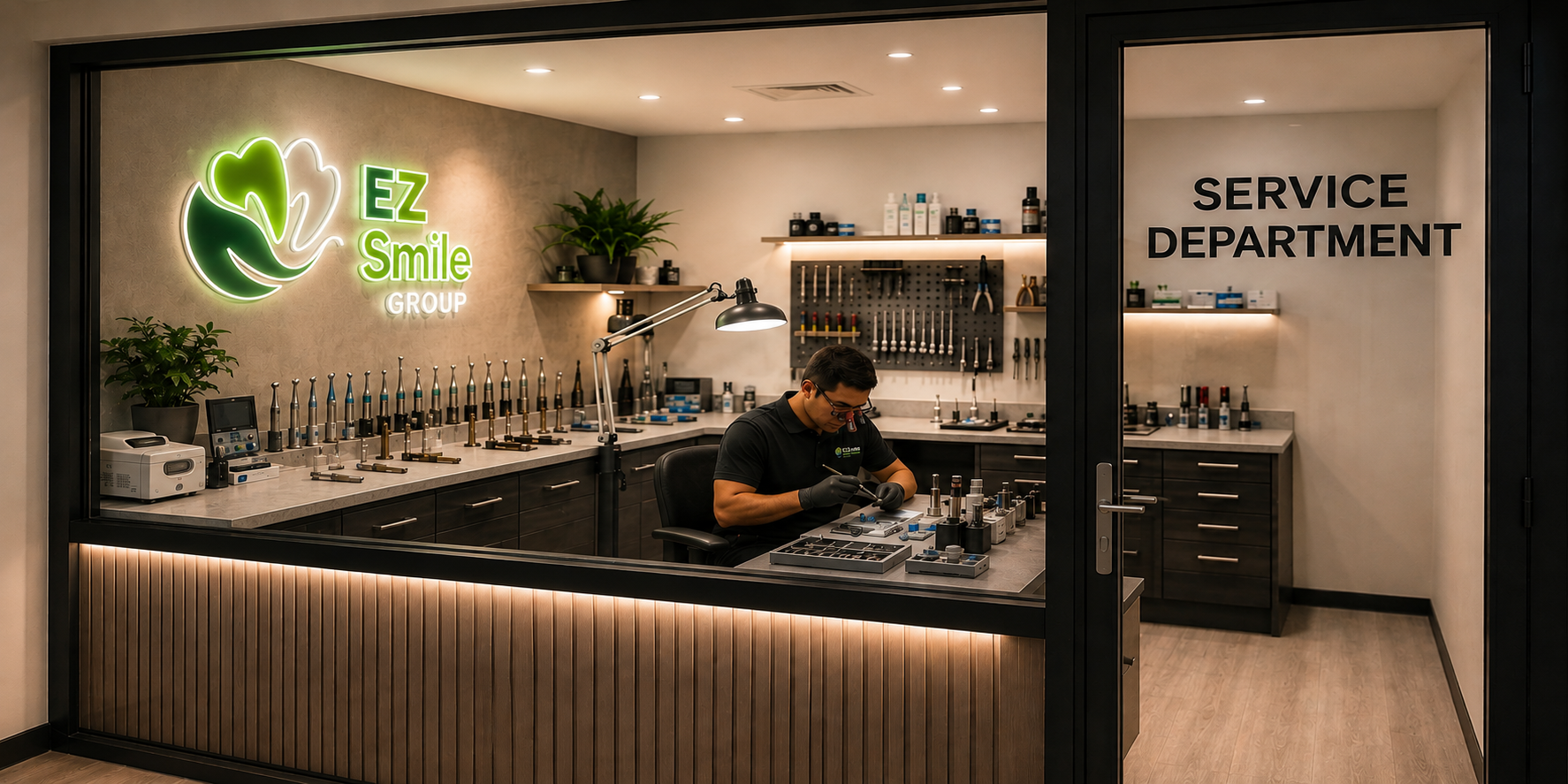 Preventive maintenance dental equipment service workshop - EZ Smile Group